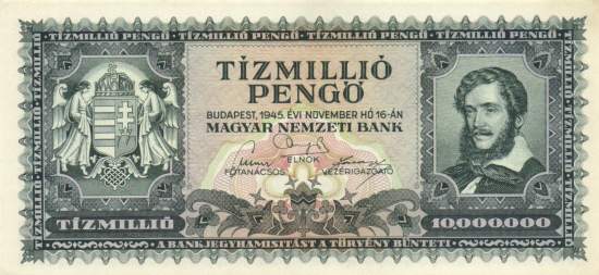 10.000.000 Pengö 1945